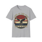 Land of the Free Home of the Brave Shirt | Vintage 1776 Eagle Tee