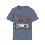 Vintage America 250 Years Independence Celebration T-Shirt