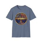 Wise Oak & Liberty Official Emblem T-Shirt | Patriotic Tree & Eagle Tee