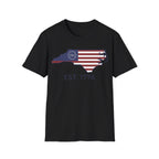 North Carolina America 250 Betsy Ross Flag T-Shirt | NC 1776 Tee