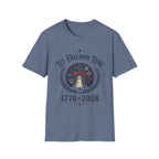Let Freedom Ring 1776-2026 T-Shirt | Vintage Liberty Bell America 250 Tee