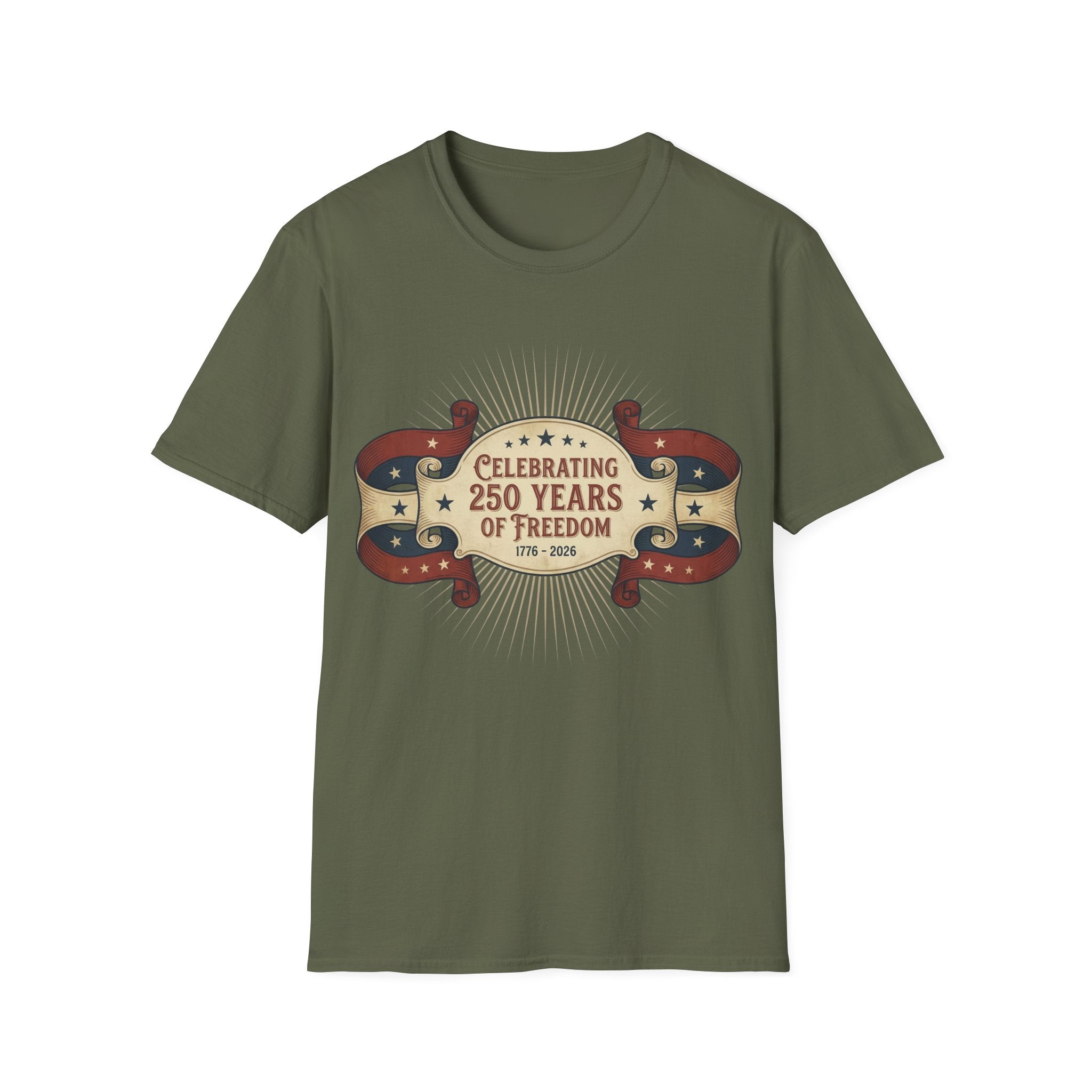 Celebrating 250 Years of Freedom: Vintage USA Anniversary T-Shirt