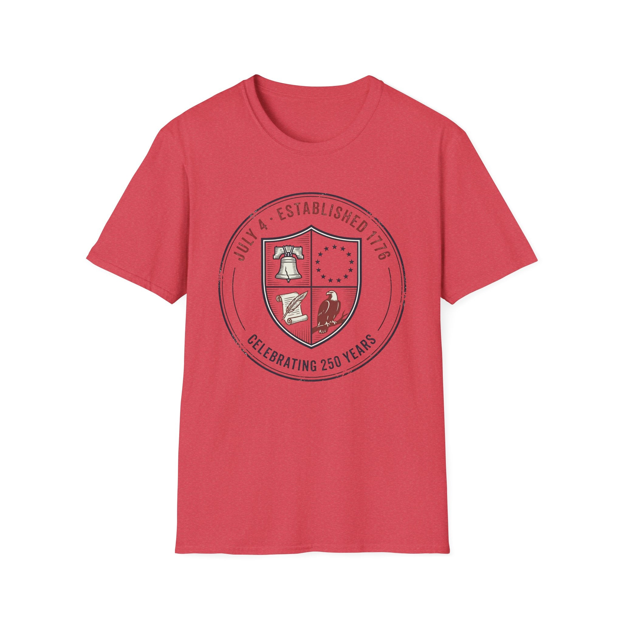Vintage USA 250th Anniversary Badge T-Shirt | Semiquincentennial Shirt