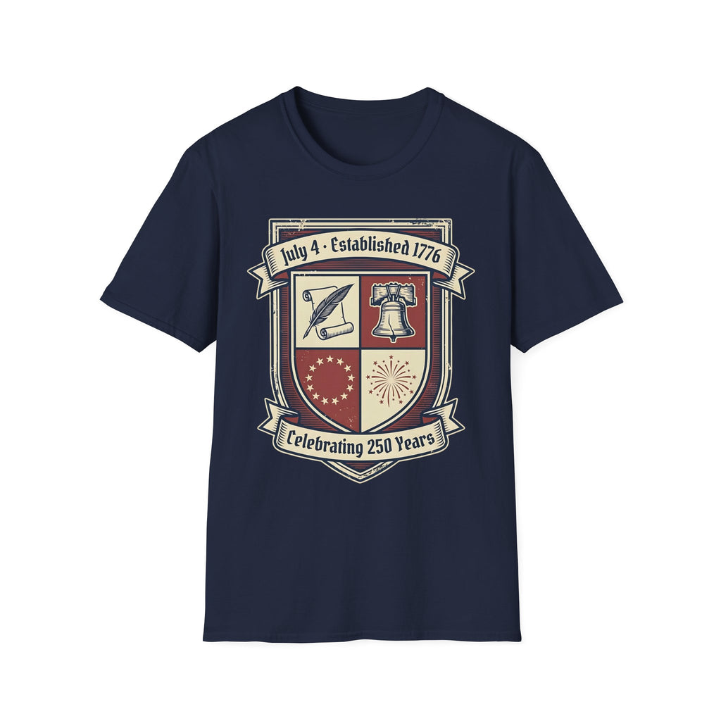 Vintage USA 250th Anniversary Crest T-Shirt | Semiquincentennial Shirt
