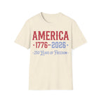America 250 Years of Freedom Shirt | 1776-2026 Anniversary Tee