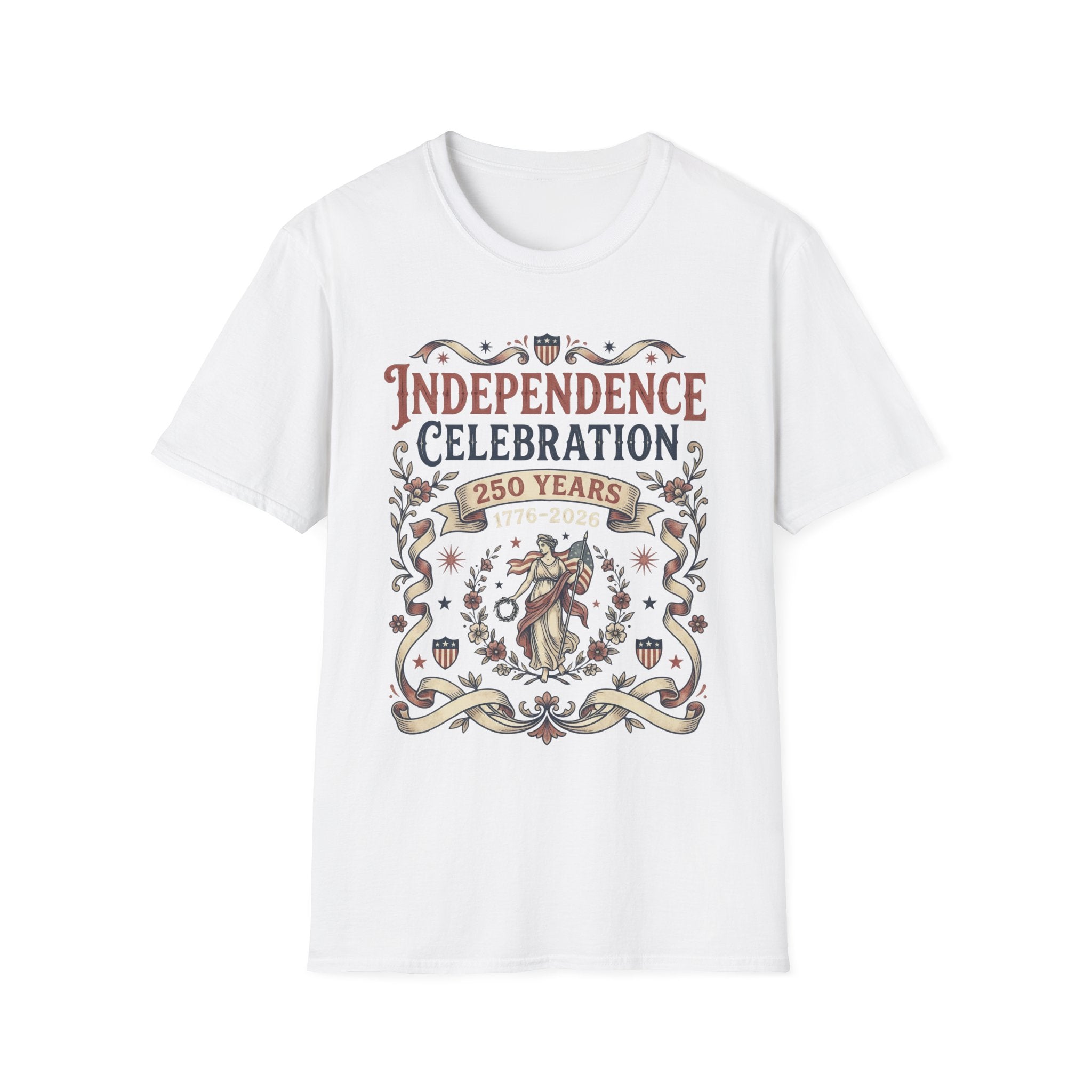 America 250 Lady Liberty Shirt | Vintage 1776-2026 Independence Celebration