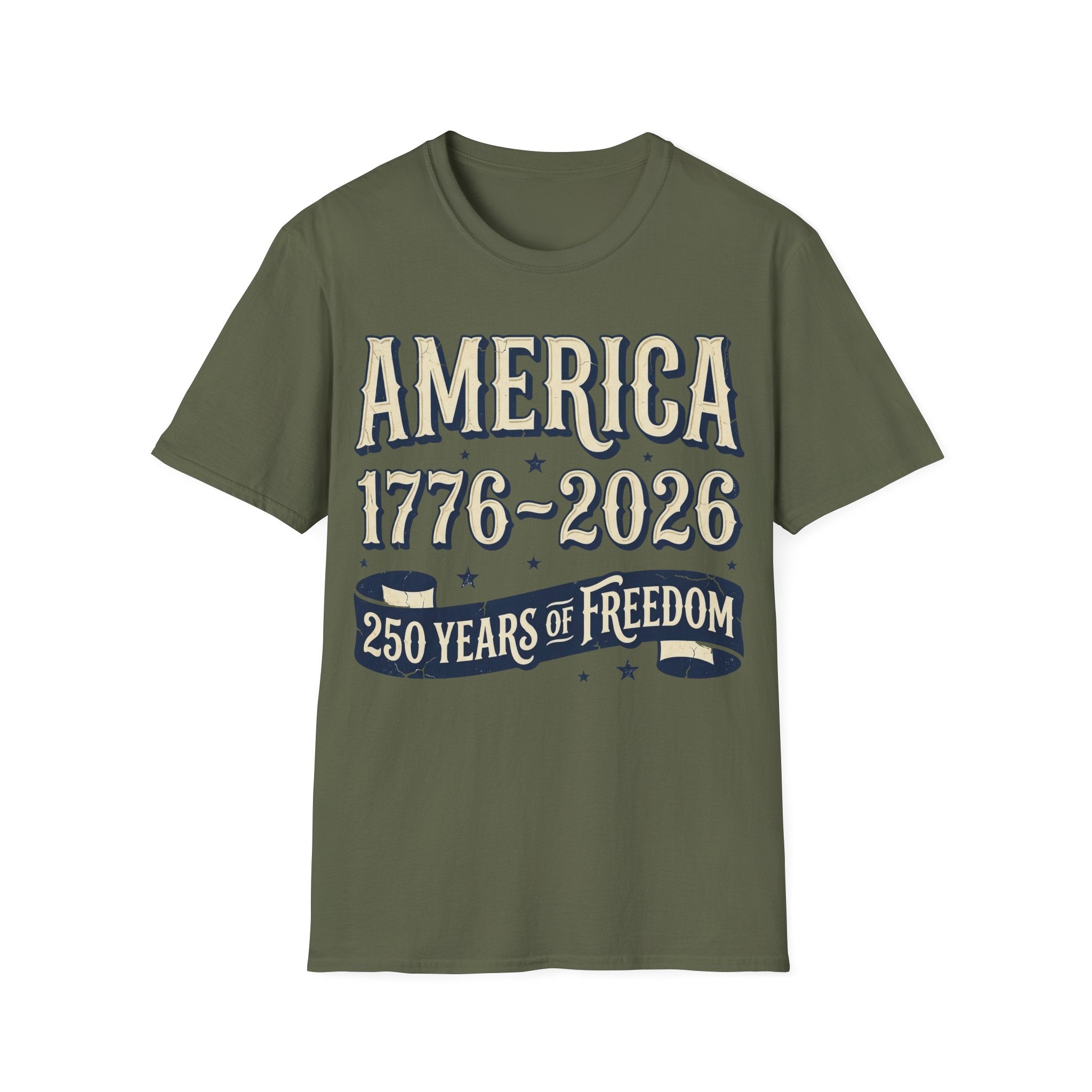 America 250th Anniversary 1776-2026 Vintage Patriotic T-Shirt