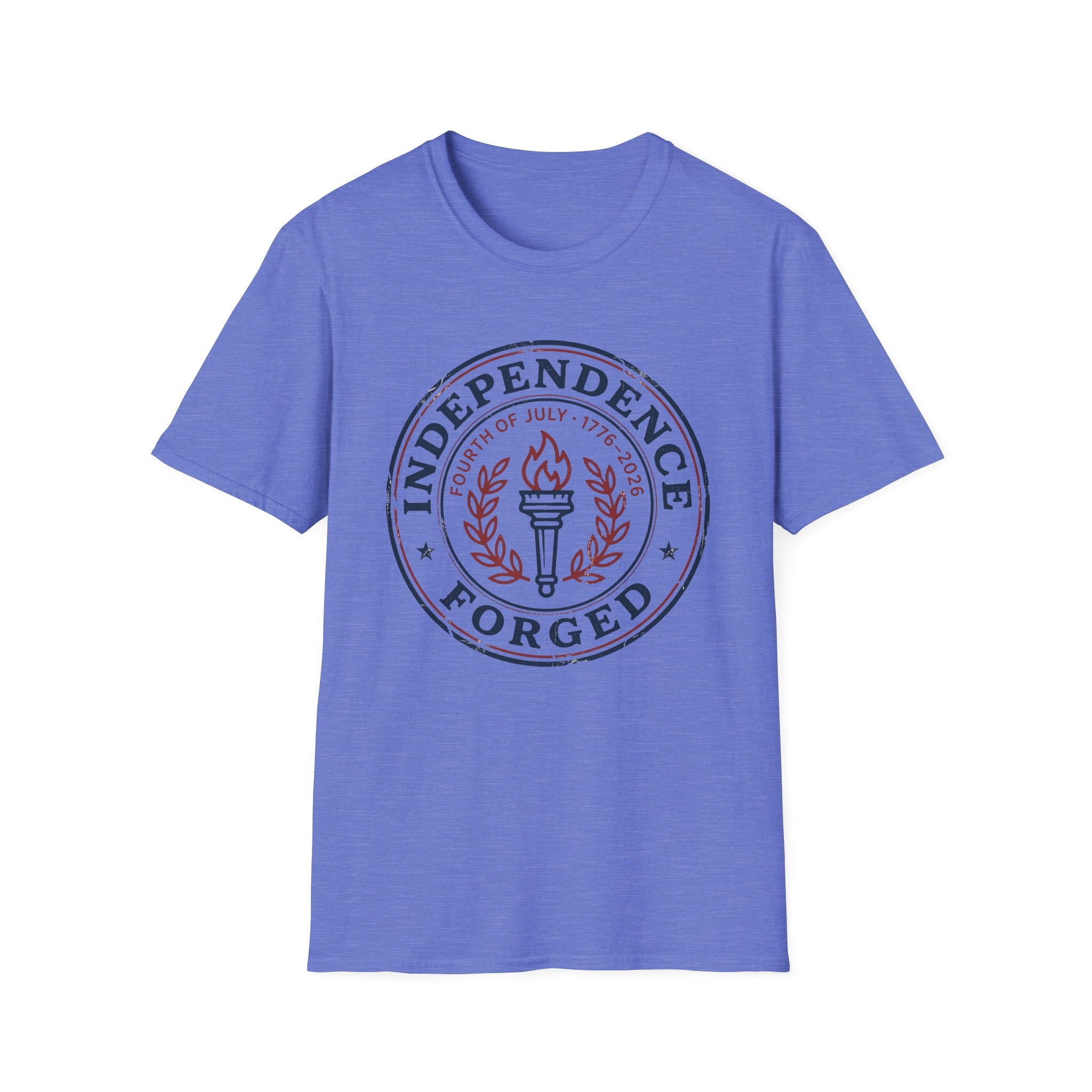 Independence Forged 250th Anniversary Shirt | Retro 1776-2026 Liberty Torch Tee