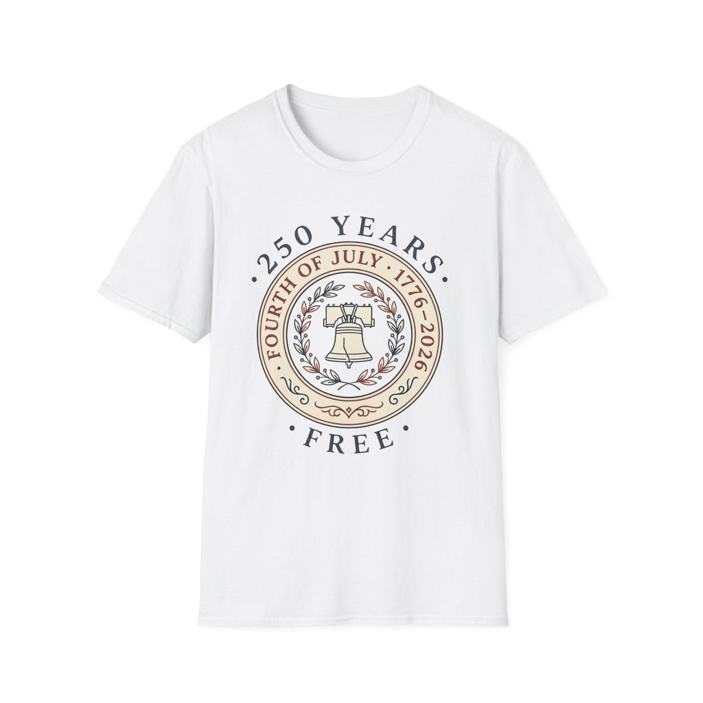 America 250th Anniversary T-Shirt | 250 Years Free Liberty Bell Tee