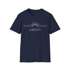 Minimalist Statue of Liberty T-Shirt | Subtle Patriotic Line Art Tee