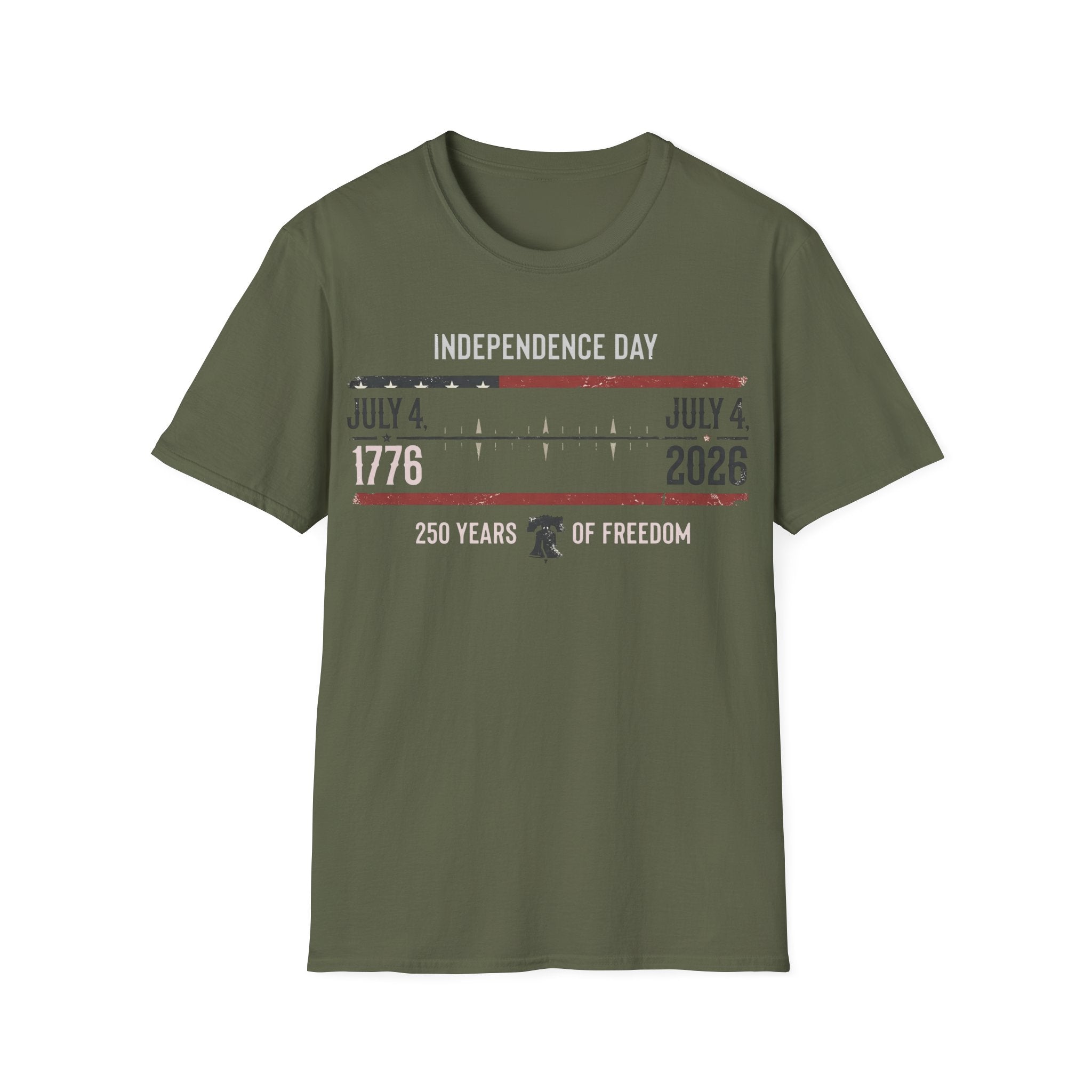 America 250 Years of Freedom: July 4th 1776-2026 T-Shirt