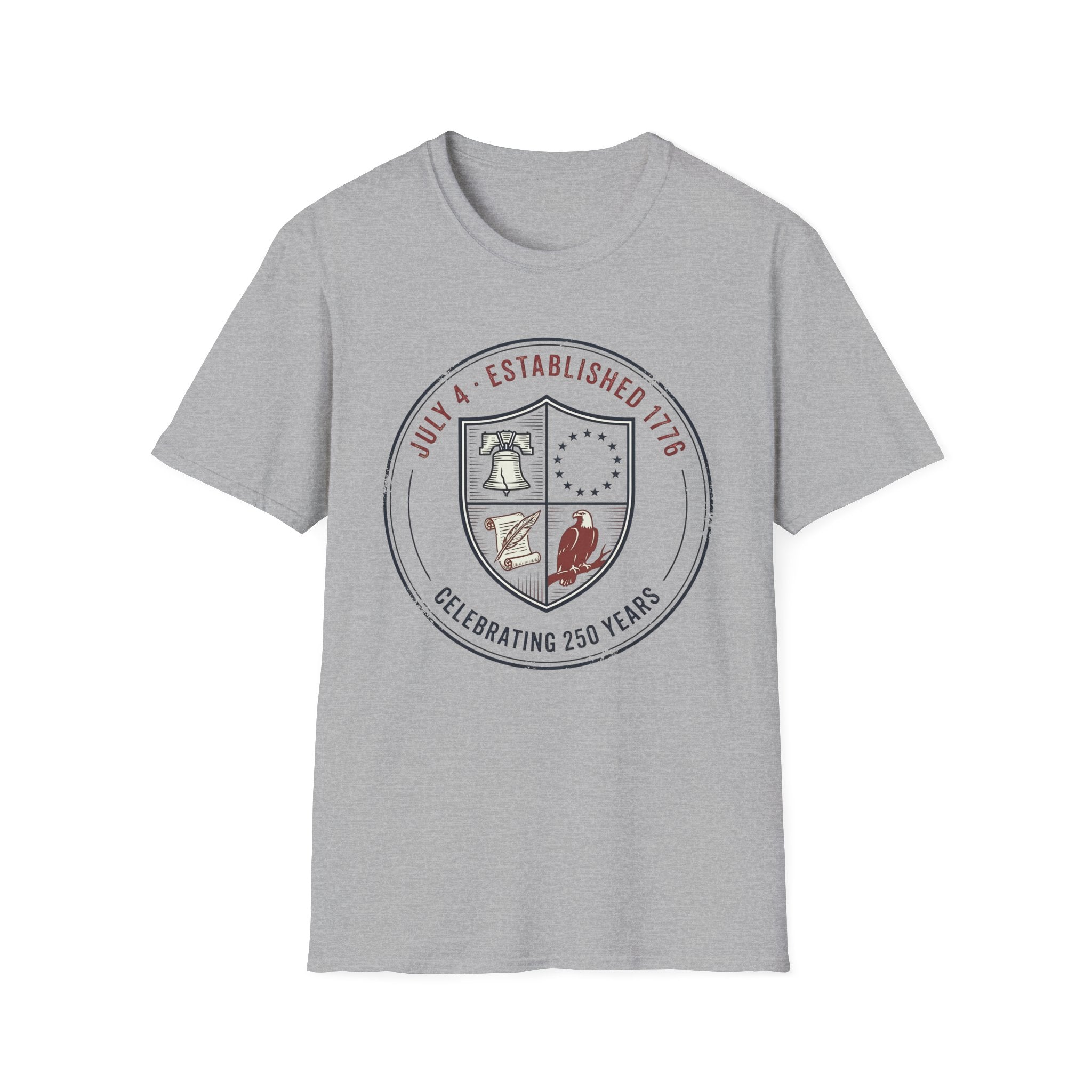 Vintage USA 250th Anniversary Badge T-Shirt | Semiquincentennial Shirt