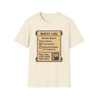 8-Bit Quest Log Patriotic T-Shirt | America 250th Anniversary RPG Gamer Tee