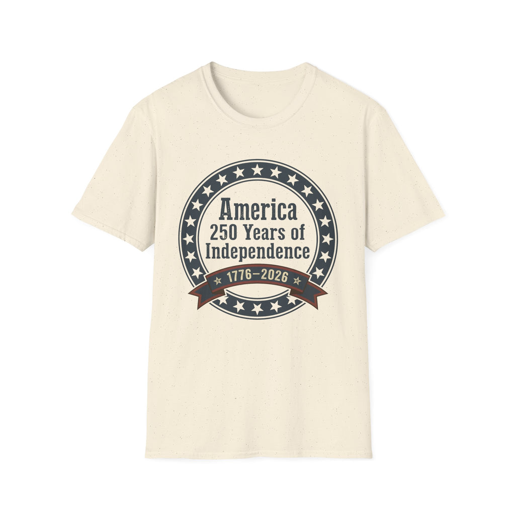 America 250 Years of Independence 1776-2026 Vintage Seal T-Shirt