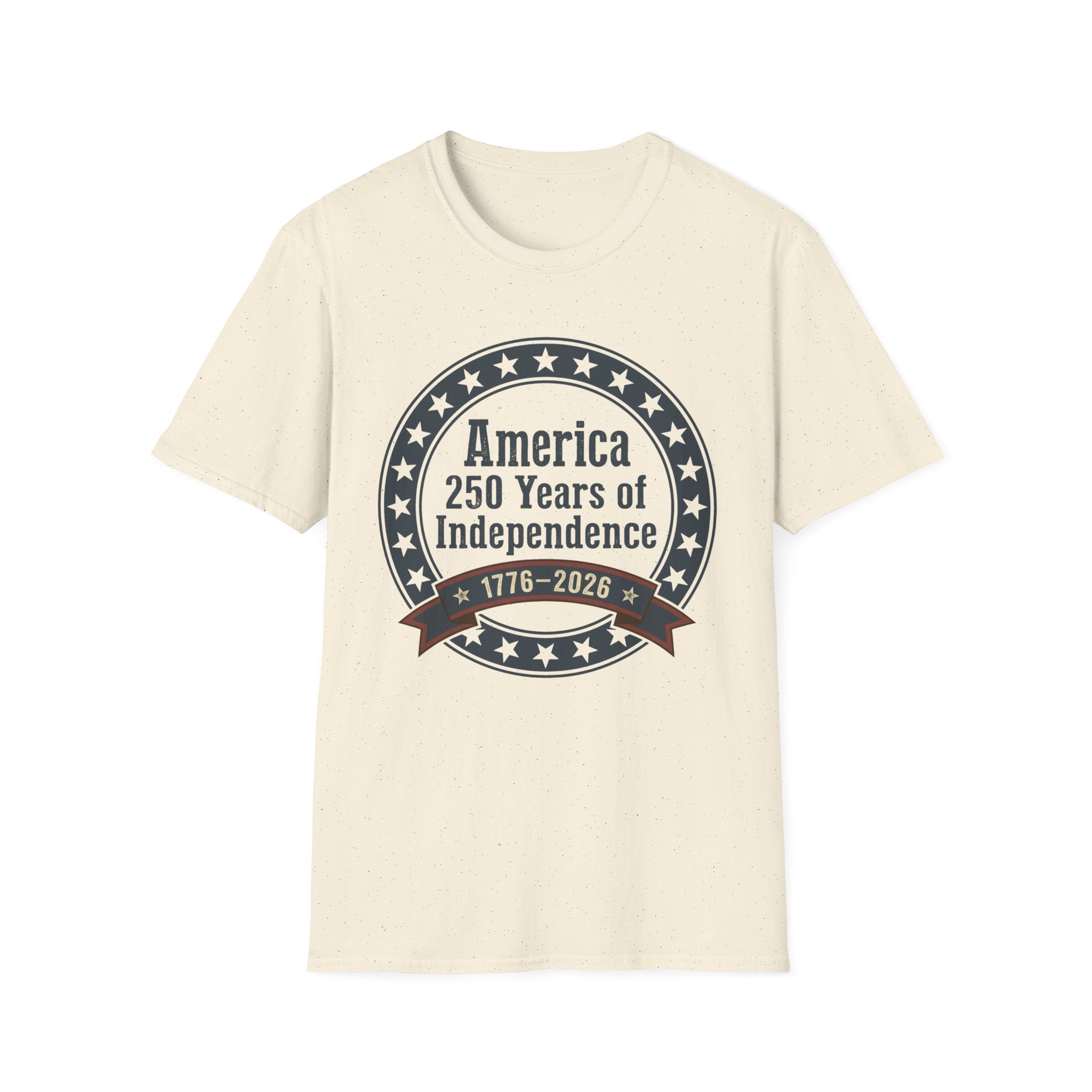 America 250 Years of Independence 1776-2026 Vintage Seal T-Shirt