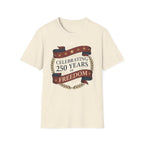 Vintage 250 Years of Freedom: USA Anniversary T-Shirt