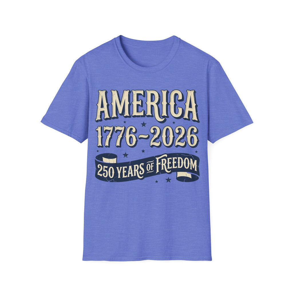 America 250th Anniversary 1776-2026 Vintage Patriotic T-Shirt