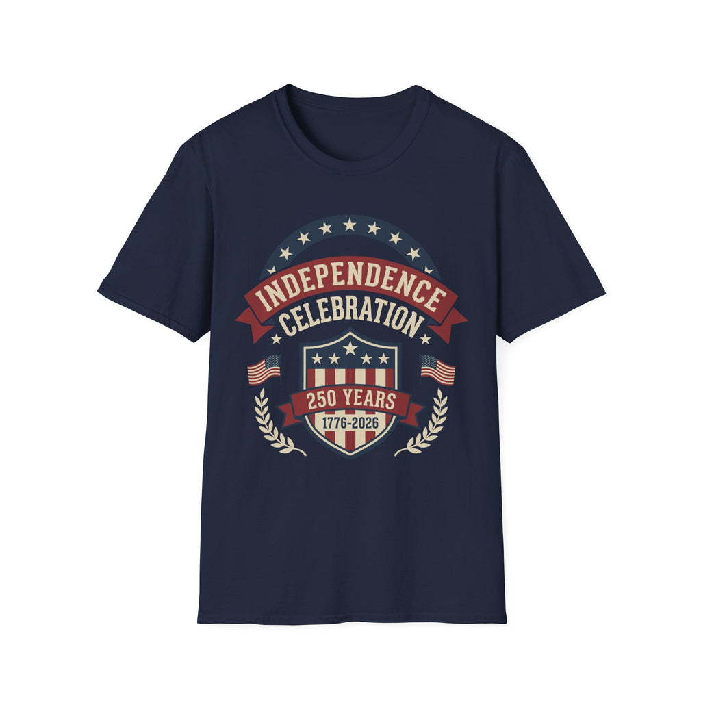America 250 Patriotic Shield Shirt | 1776-2026 Independence Celebration