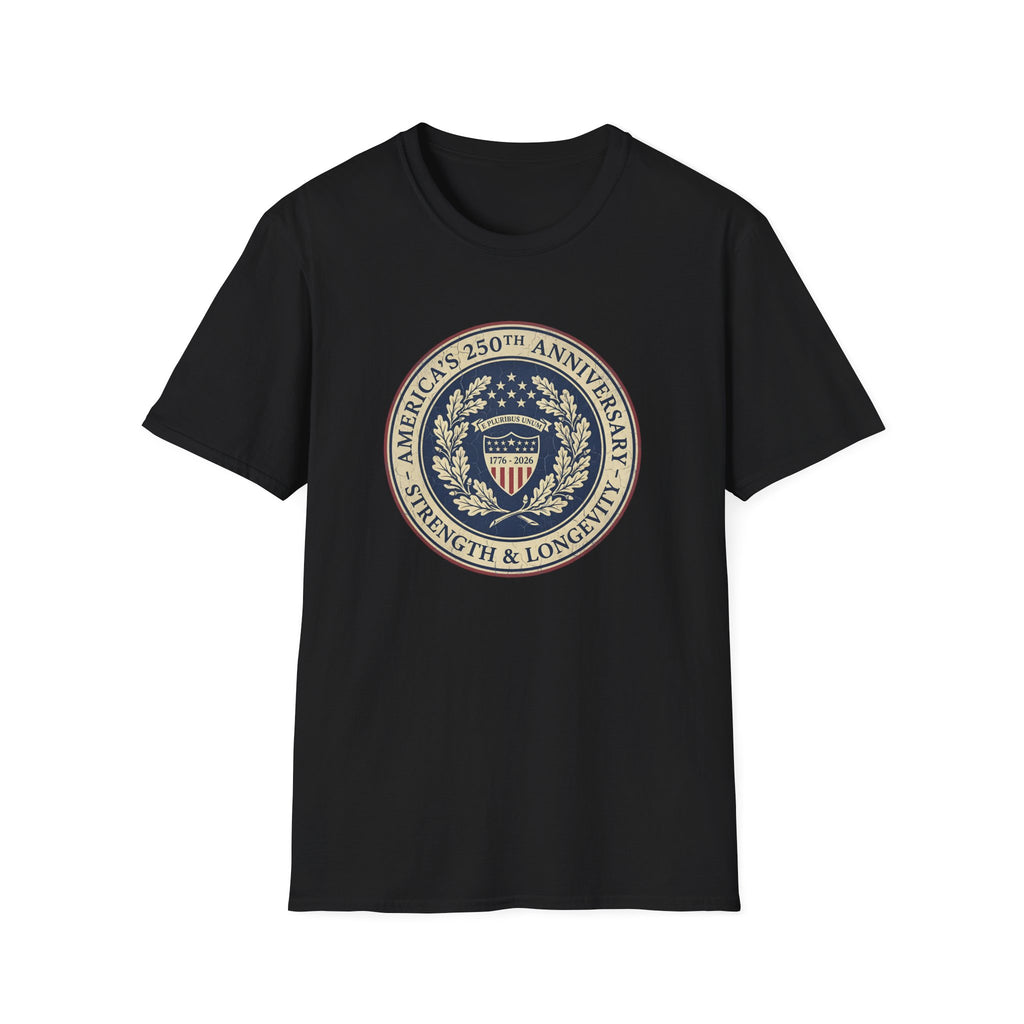 America's 250th Anniversary Seal T-Shirt | Vintage 1776-2026 Patriotic Tee