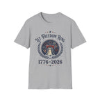 Let Freedom Ring 1776-2026 T-Shirt | Vintage Liberty Bell America 250 Tee