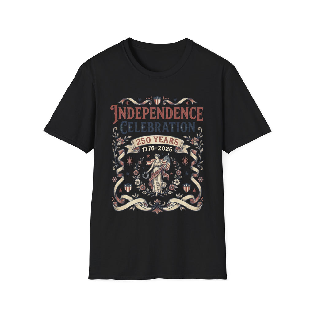 America 250 Lady Liberty Shirt | Vintage 1776-2026 Independence Celebration