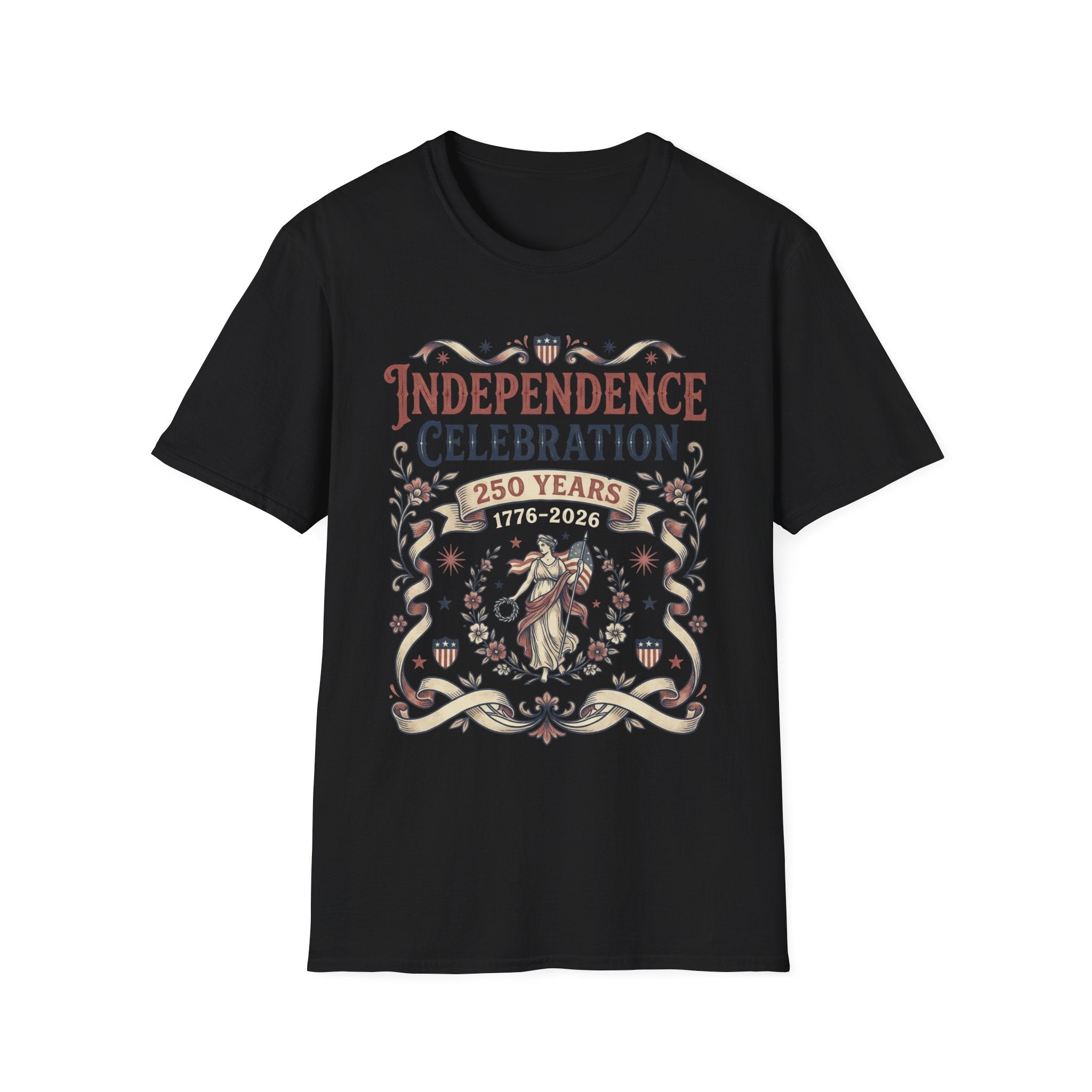 America 250 Lady Liberty Shirt | Vintage 1776-2026 Independence Celebration