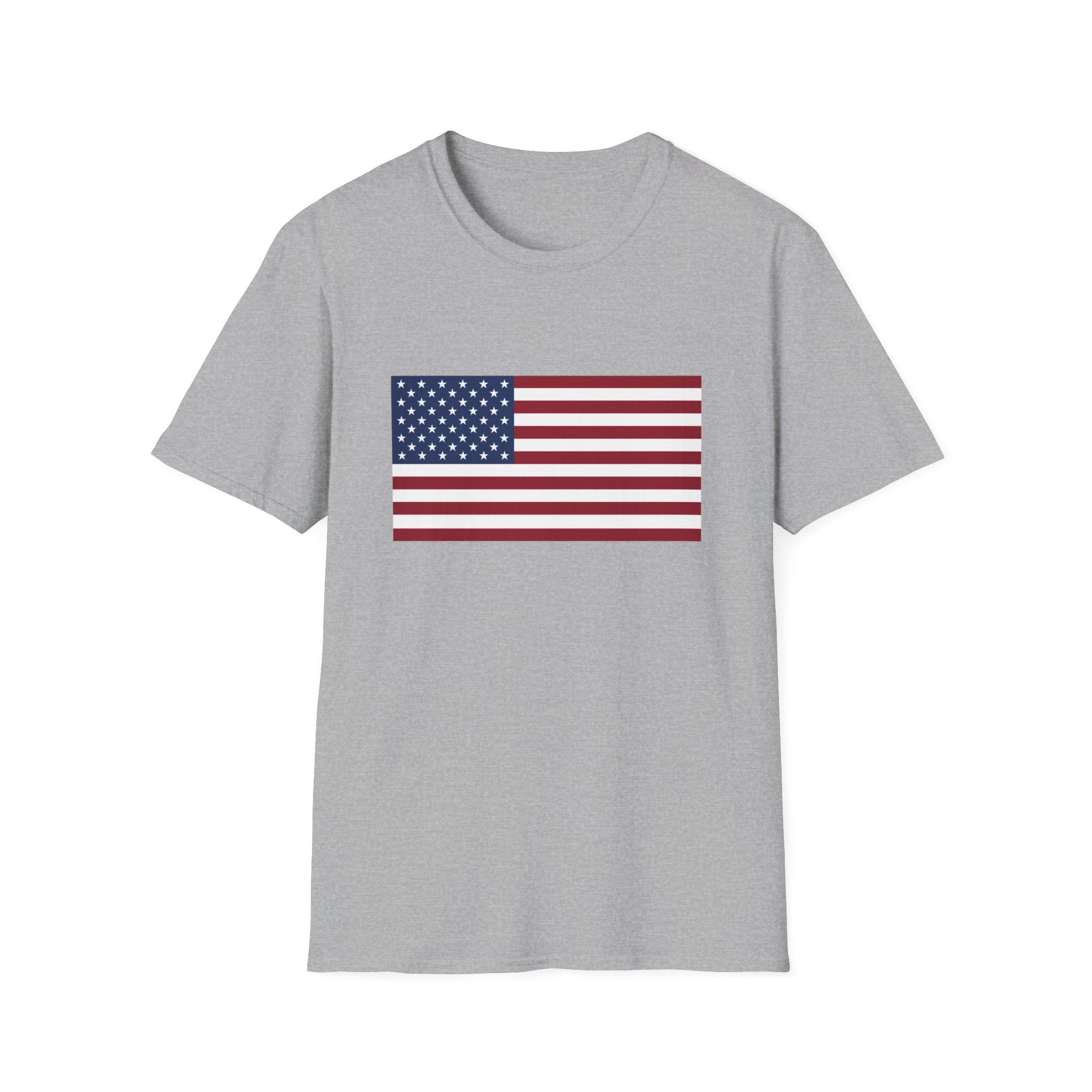 Classic American Flag T-Shirt | Simple Stars & Stripes Patriotic Tee