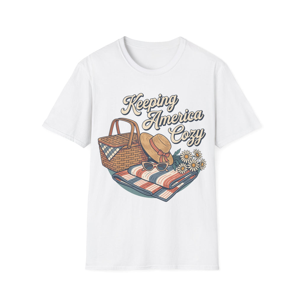 Keeping America Cozy Retro Summer Picnic T-Shirt