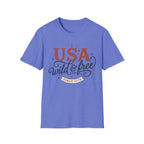 Vintage USA Wild & Free Since 1776 T-Shirt | Boho Country Patriotic Tee