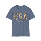 Floral USA Sunflower Est 1776 T-Shirt | Boho Patriotic Tee