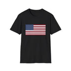 Classic American Flag T-Shirt | Simple Stars & Stripes Patriotic Tee