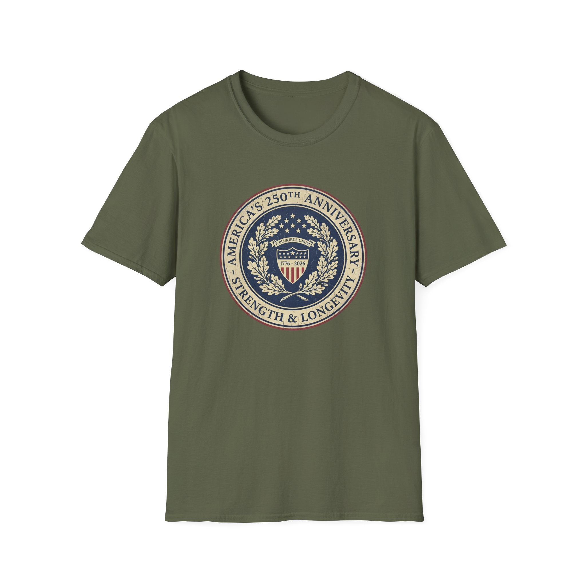 America's 250th Anniversary Seal T-Shirt | Vintage 1776-2026 Patriotic Tee