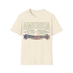 America 250 Years of Freedom: 1776-2026 Vintage Anniversary T-Shirt