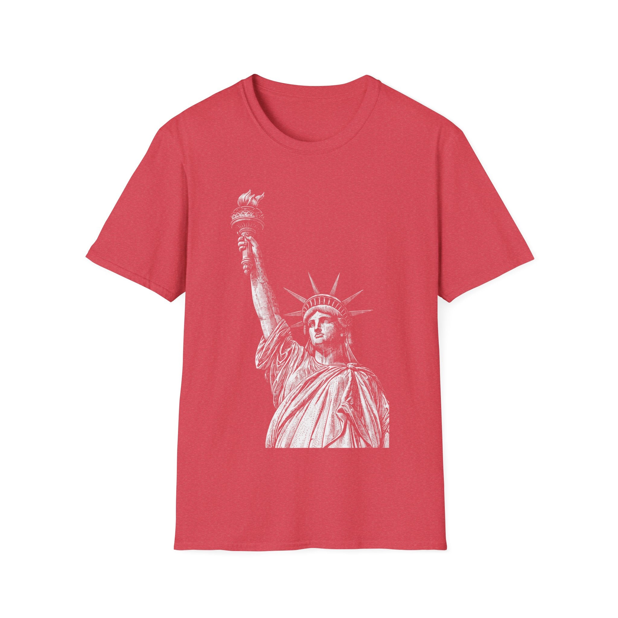 Vintage Engraved Statue Of Liberty T-Shirt