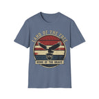 Land of the Free Home of the Brave Shirt | Vintage 1776 Eagle Tee
