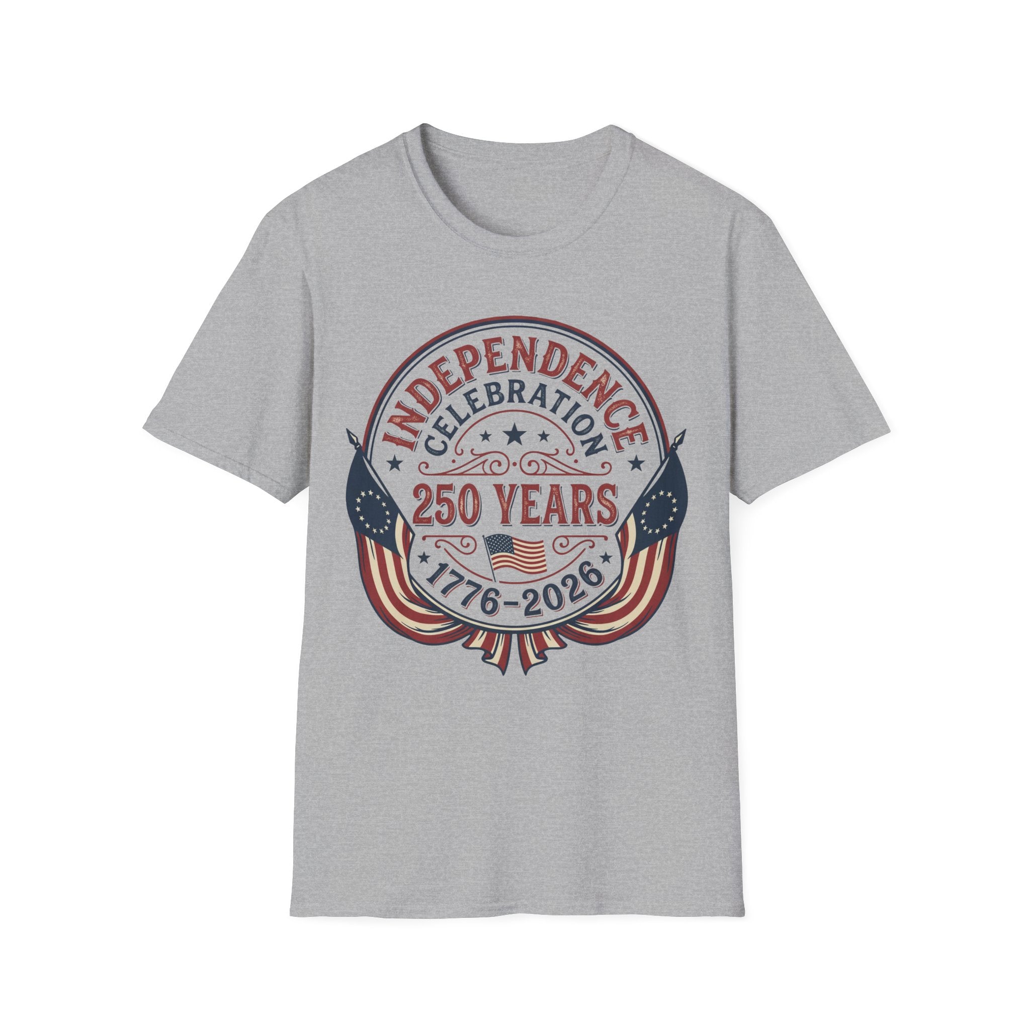 America 250 Heritage Flag Shirt | Vintage 1776-2026 Independence Celebration