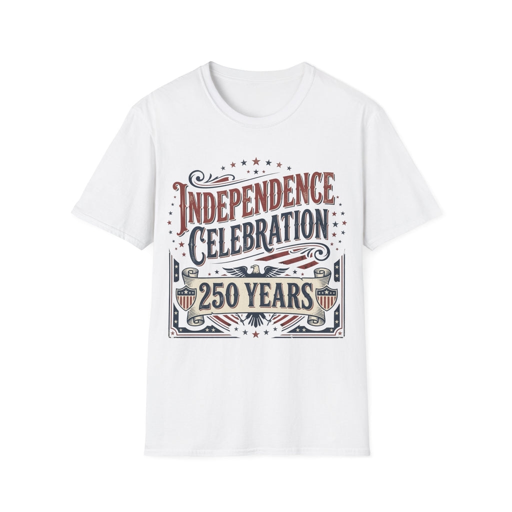 Vintage America 250 Years Independence Celebration T-Shirt