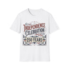 Vintage America 250 Years Independence Celebration T-Shirt