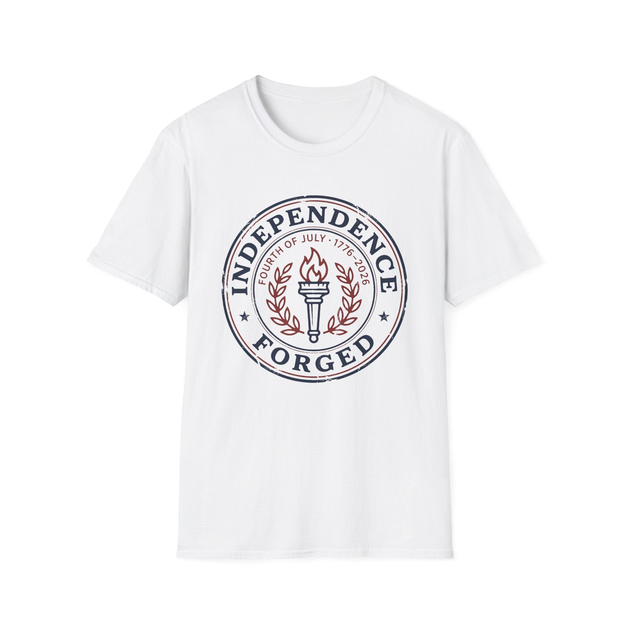 Independence Forged 250th Anniversary Shirt | Retro 1776-2026 Liberty Torch Tee
