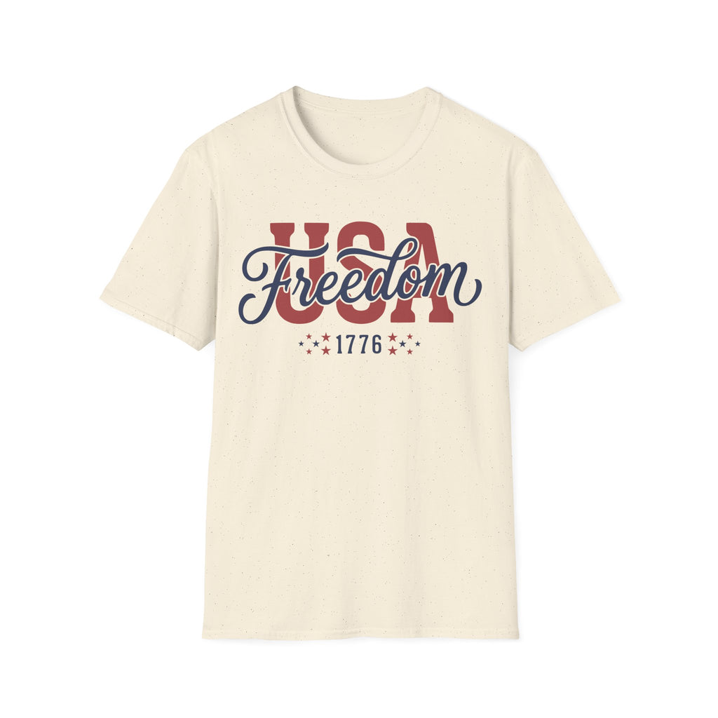 Vintage USA Freedom 1776 T-Shirt | Classic Patriotic Graphic Tee