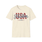 Vintage USA Freedom 1776 T-Shirt | Classic Patriotic Graphic Tee