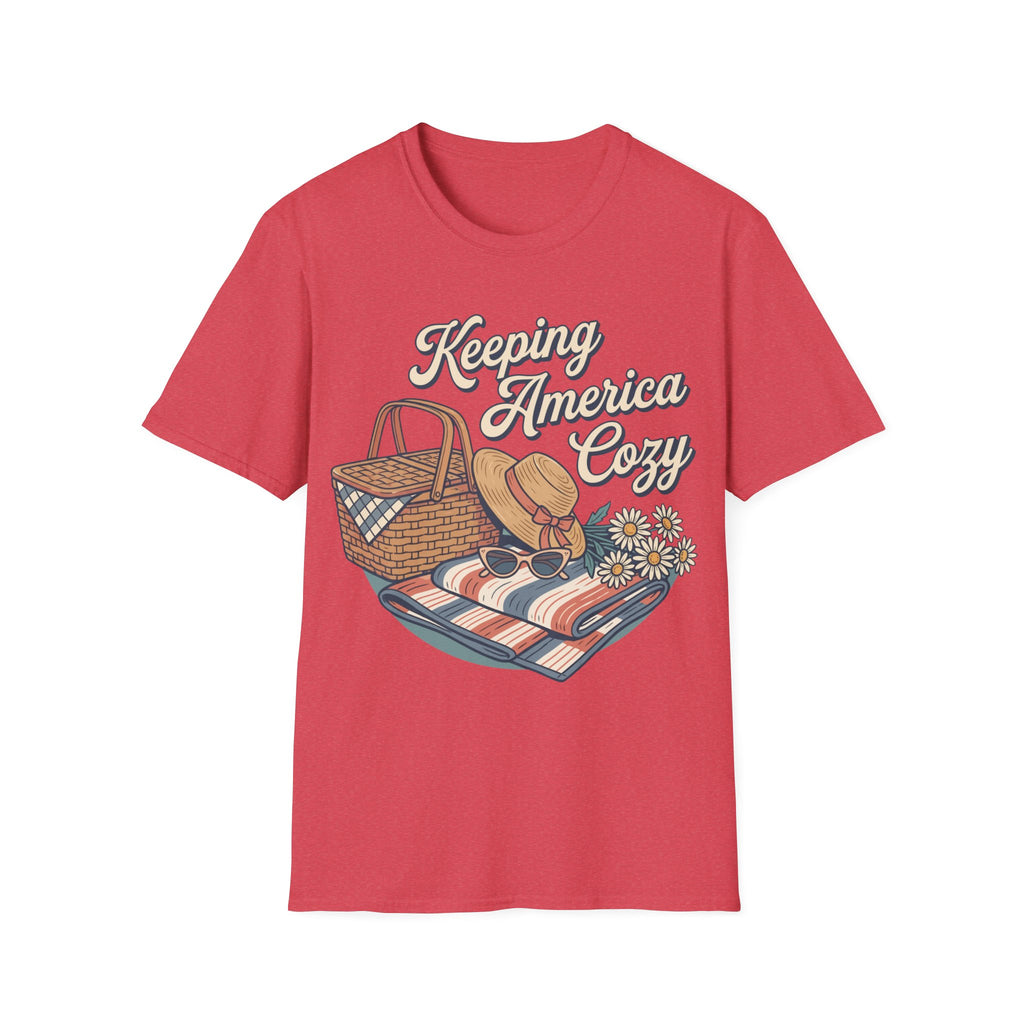 Keeping America Cozy Retro Summer Picnic T-Shirt