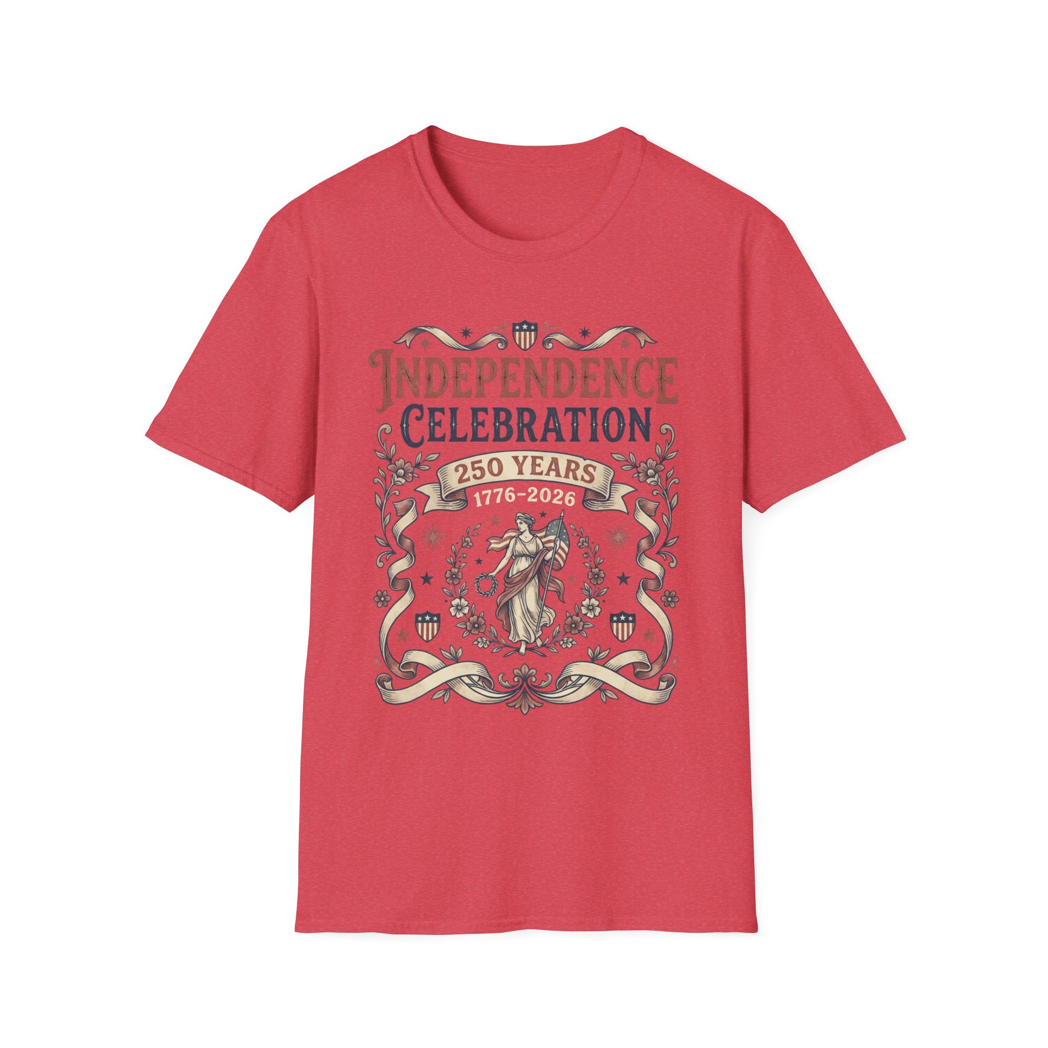 America 250 Lady Liberty Shirt | Vintage 1776-2026 Independence Celebration