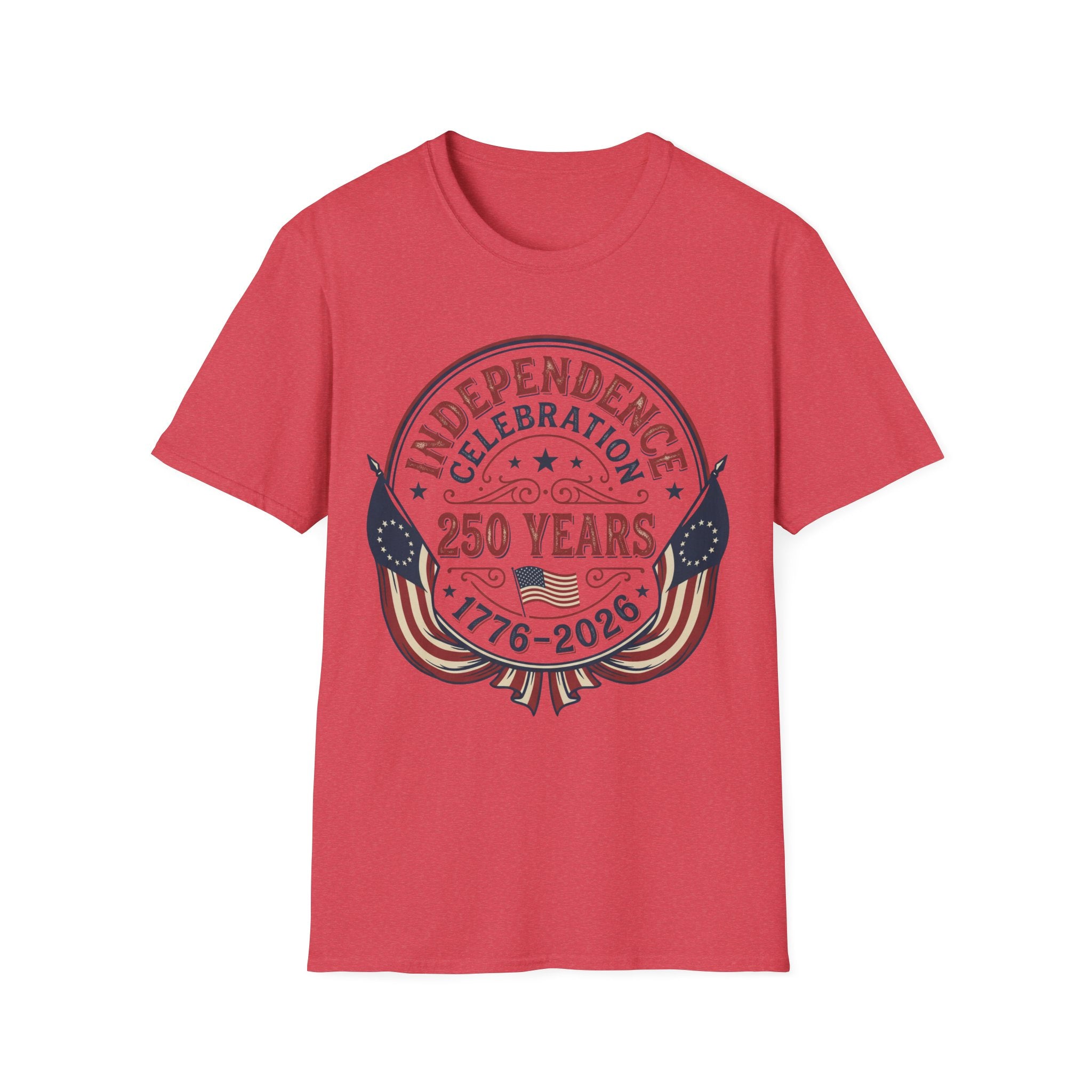 America 250 Heritage Flag Shirt | Vintage 1776-2026 Independence Celebration