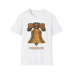 8-Bit Liberty Bell T-Shirt | Retro Gamer Freedom Pixel Art Tee