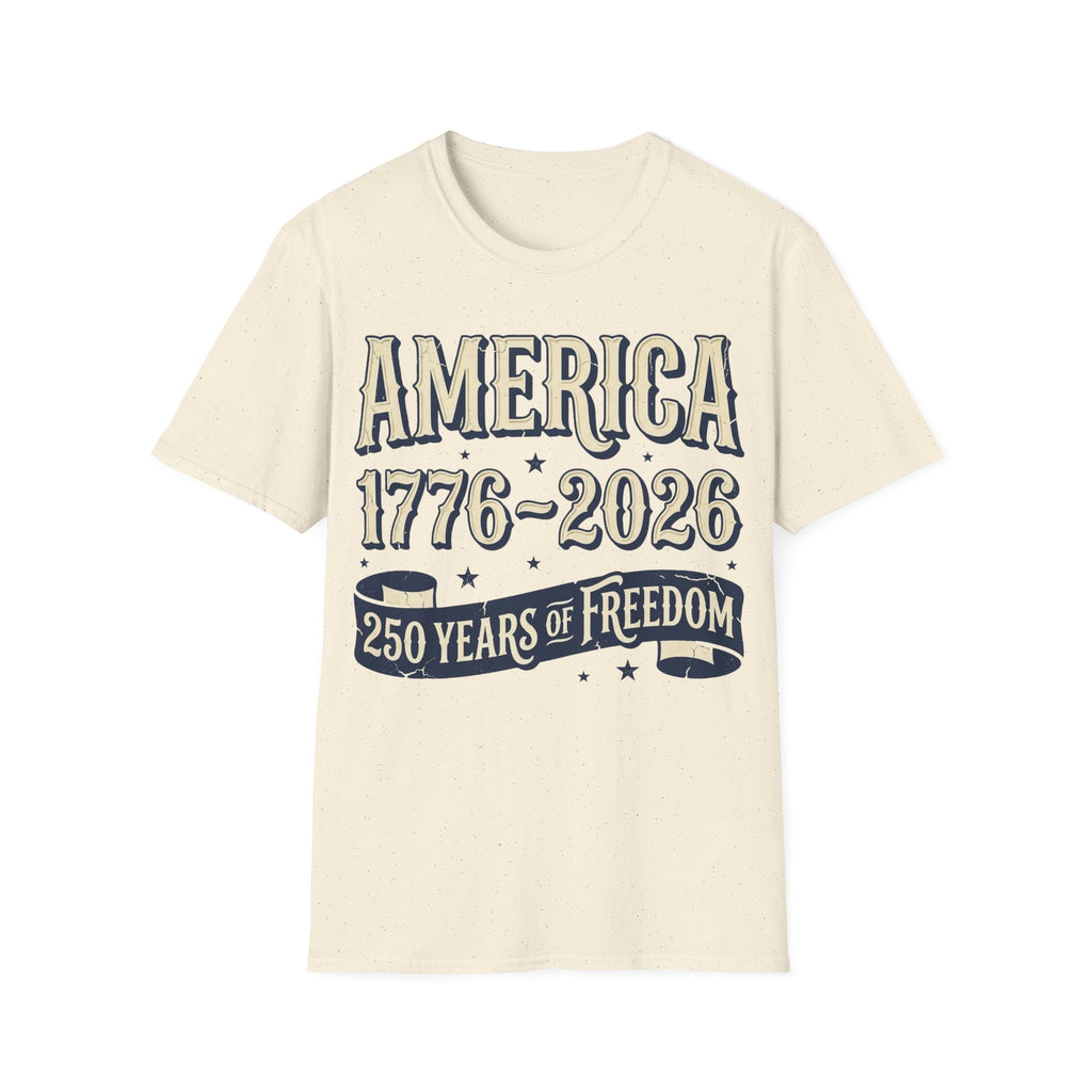 America 250th Anniversary 1776-2026 Vintage Patriotic T-Shirt