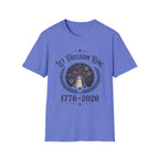 Let Freedom Ring 1776-2026 T-Shirt | Vintage Liberty Bell America 250 Tee