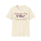 America 250th Anniversary Shirt | 250 Years of Freedom Floral Tee
