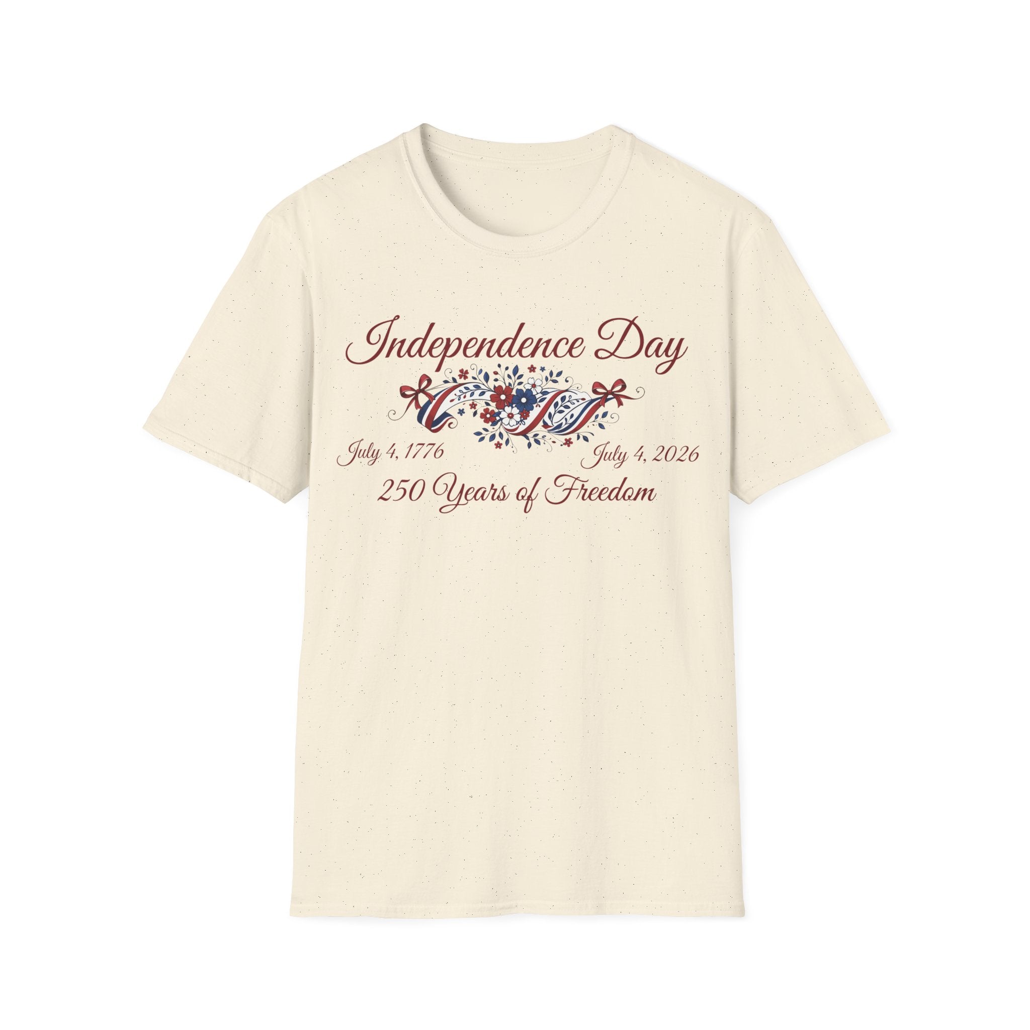 America 250th Anniversary Shirt | 250 Years of Freedom Floral Tee
