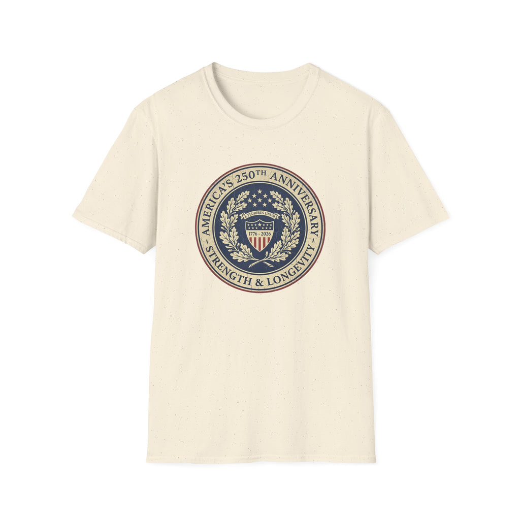 America's 250th Anniversary Seal T-Shirt | Vintage 1776-2026 Patriotic Tee